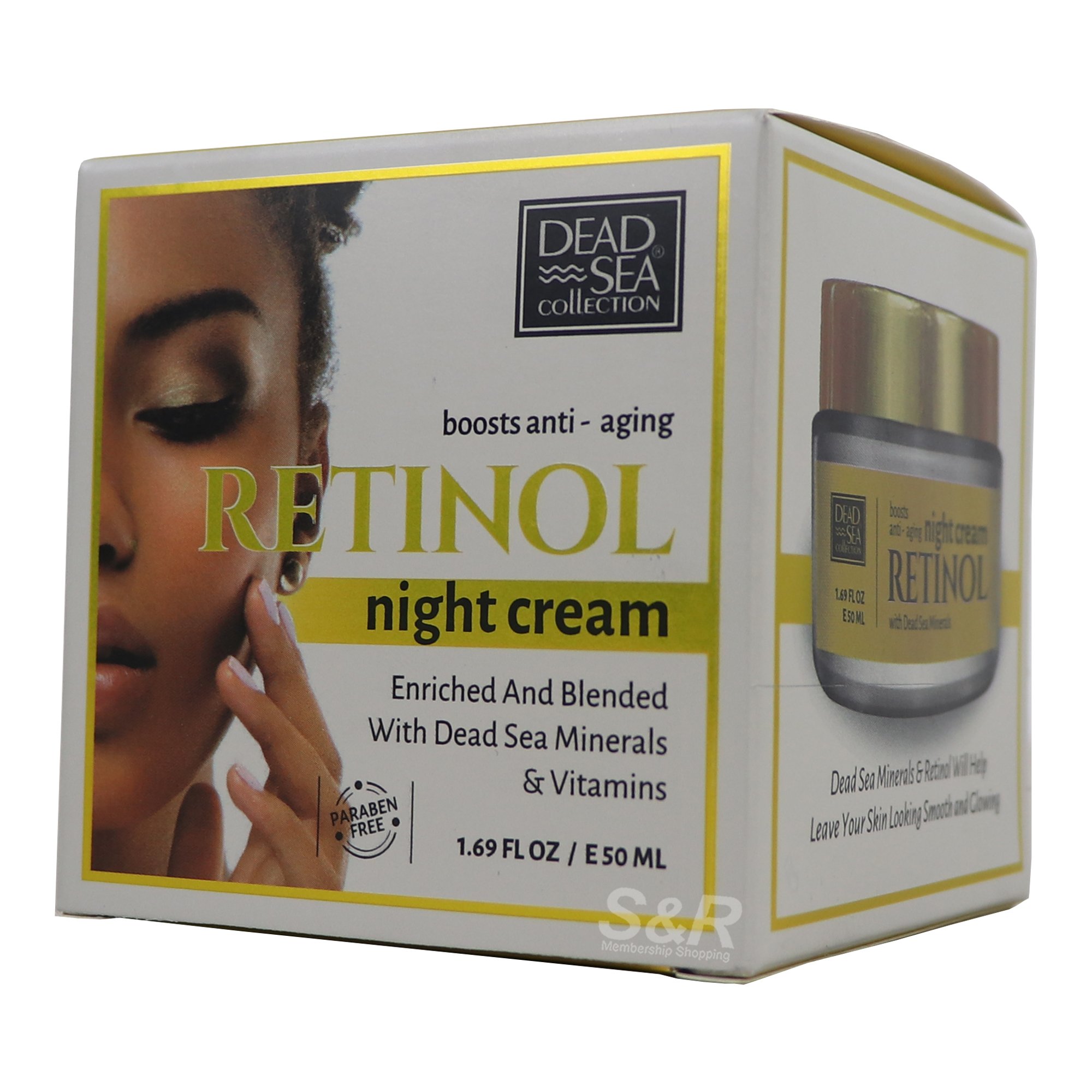 Dead Sea Collection Anti Aging Night Cream with Retinol and Dead Sea Minerals 50mL Dead Sea Collection Anti Aging Night Cream with Retinol and Dead Sea Minerals 50mL